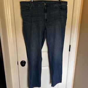 Old Navy Dark Blue Straight Leg Jeans